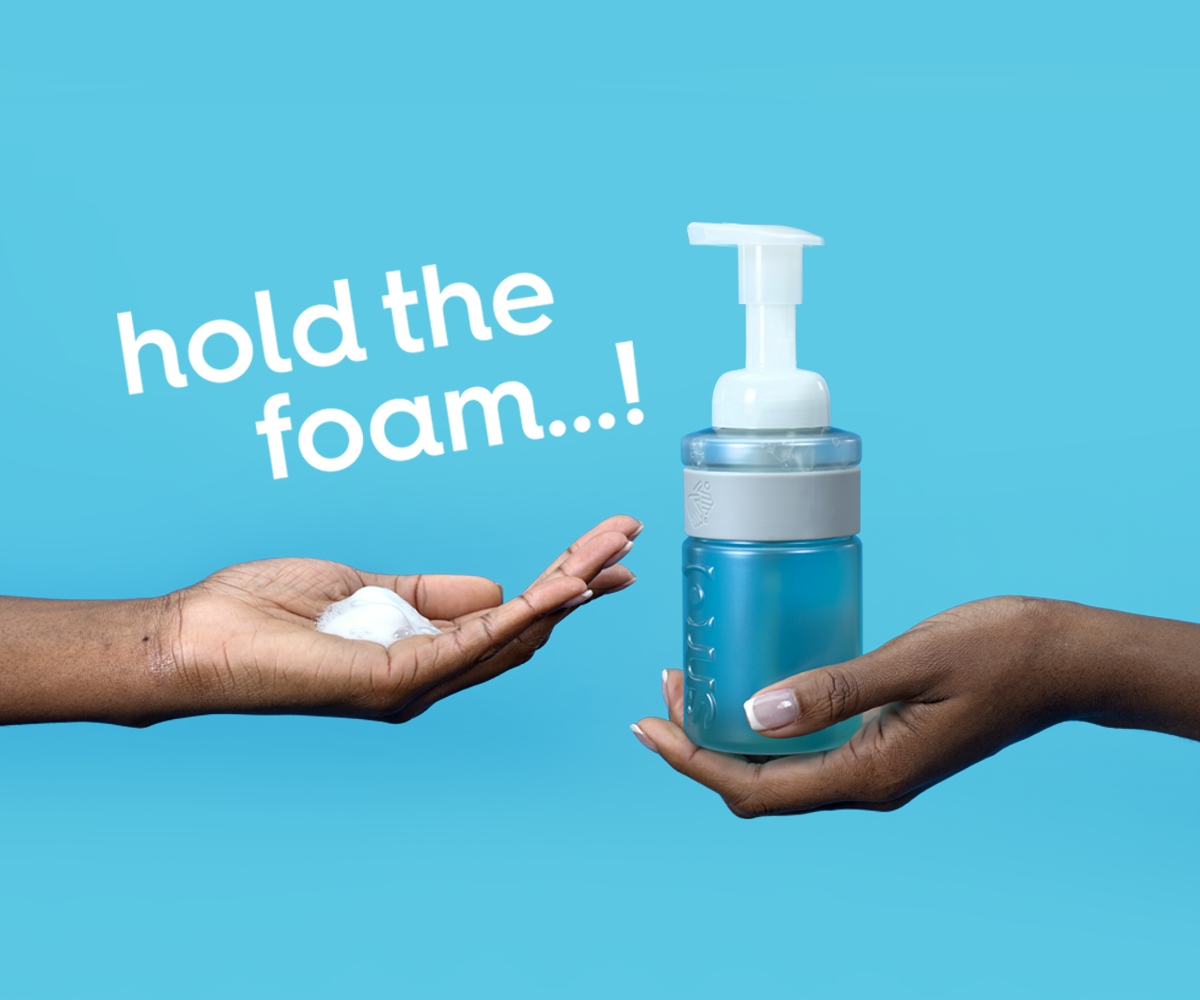 hold the foam!