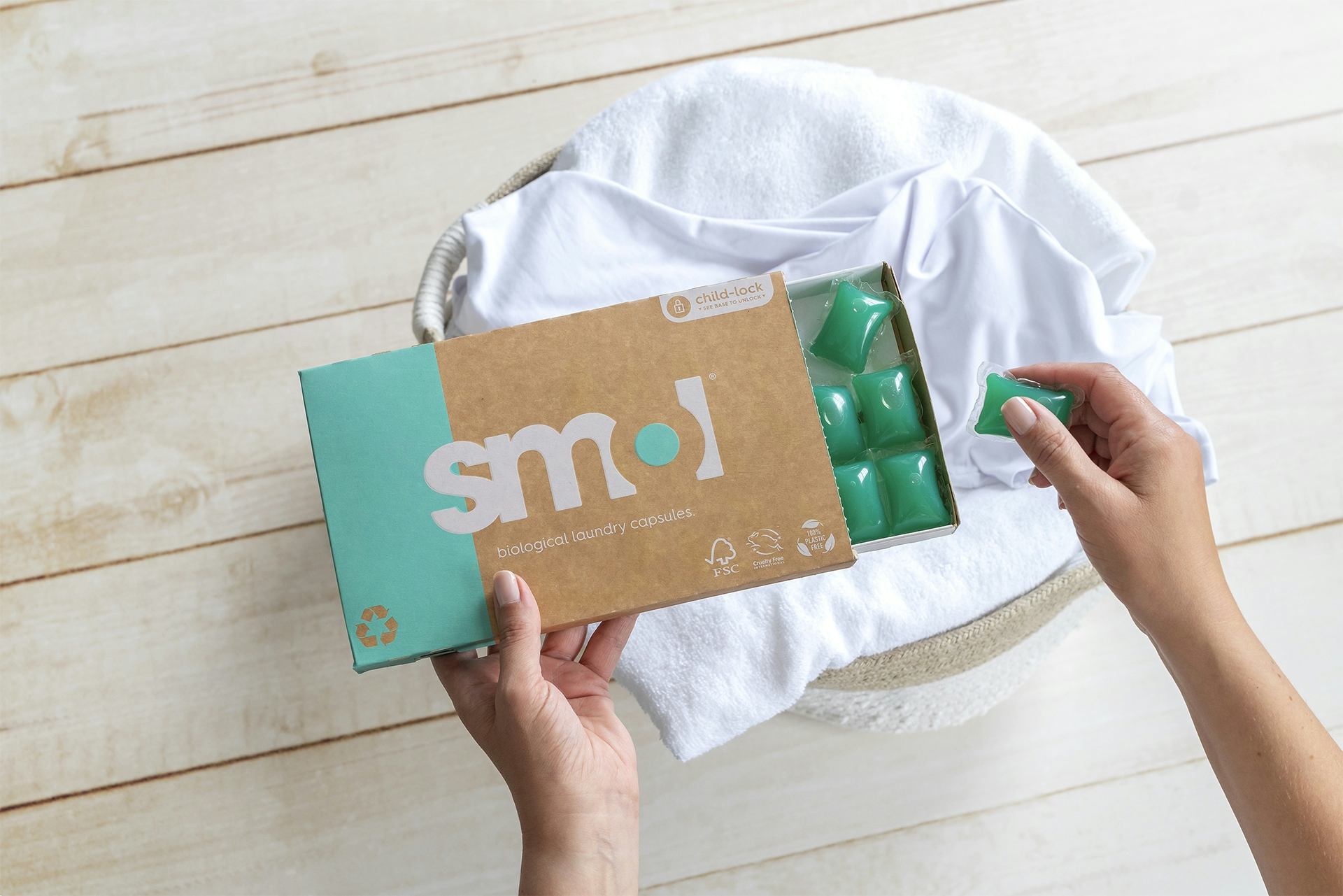 smol bio laundry capsules