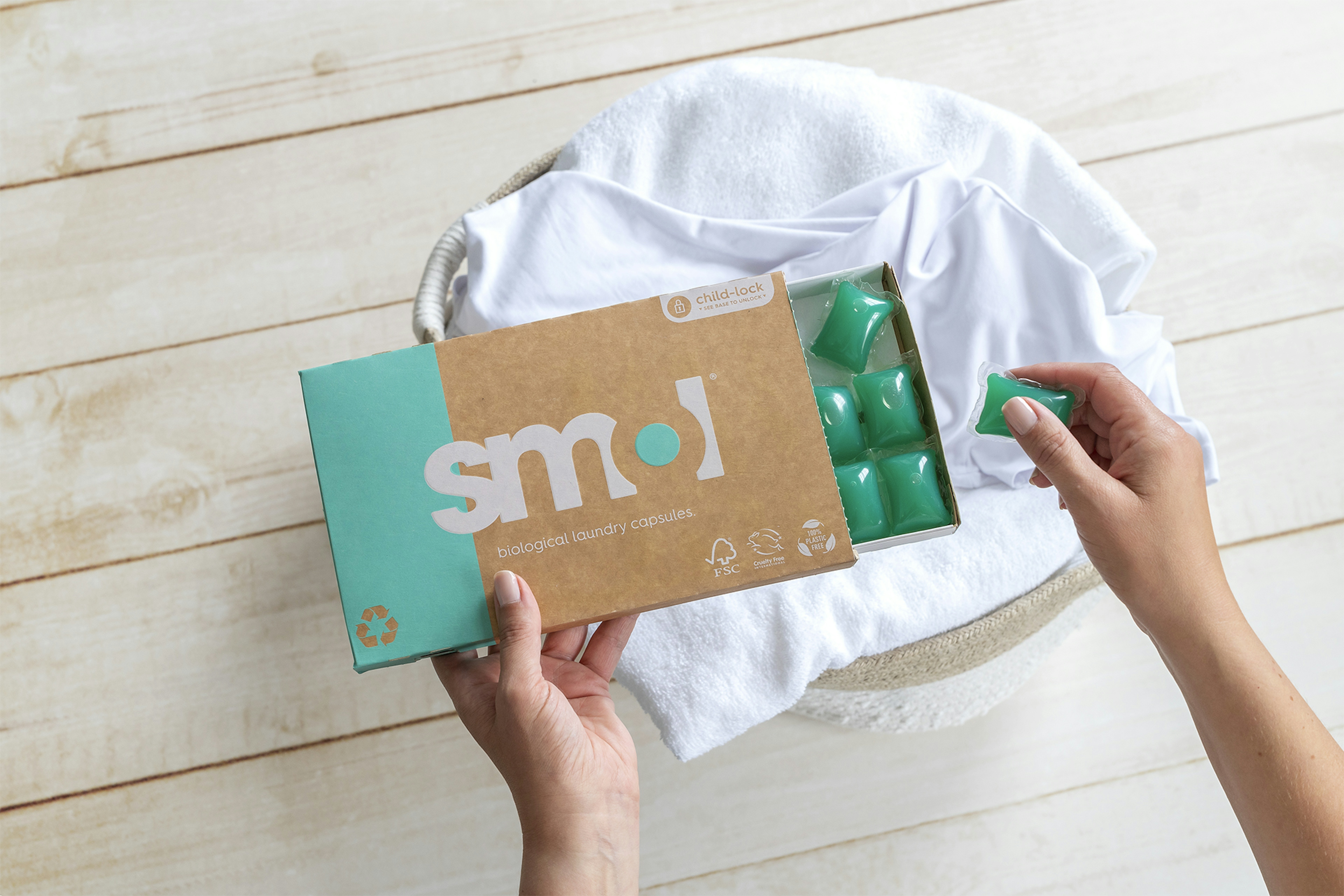 smol bio laundry capsules