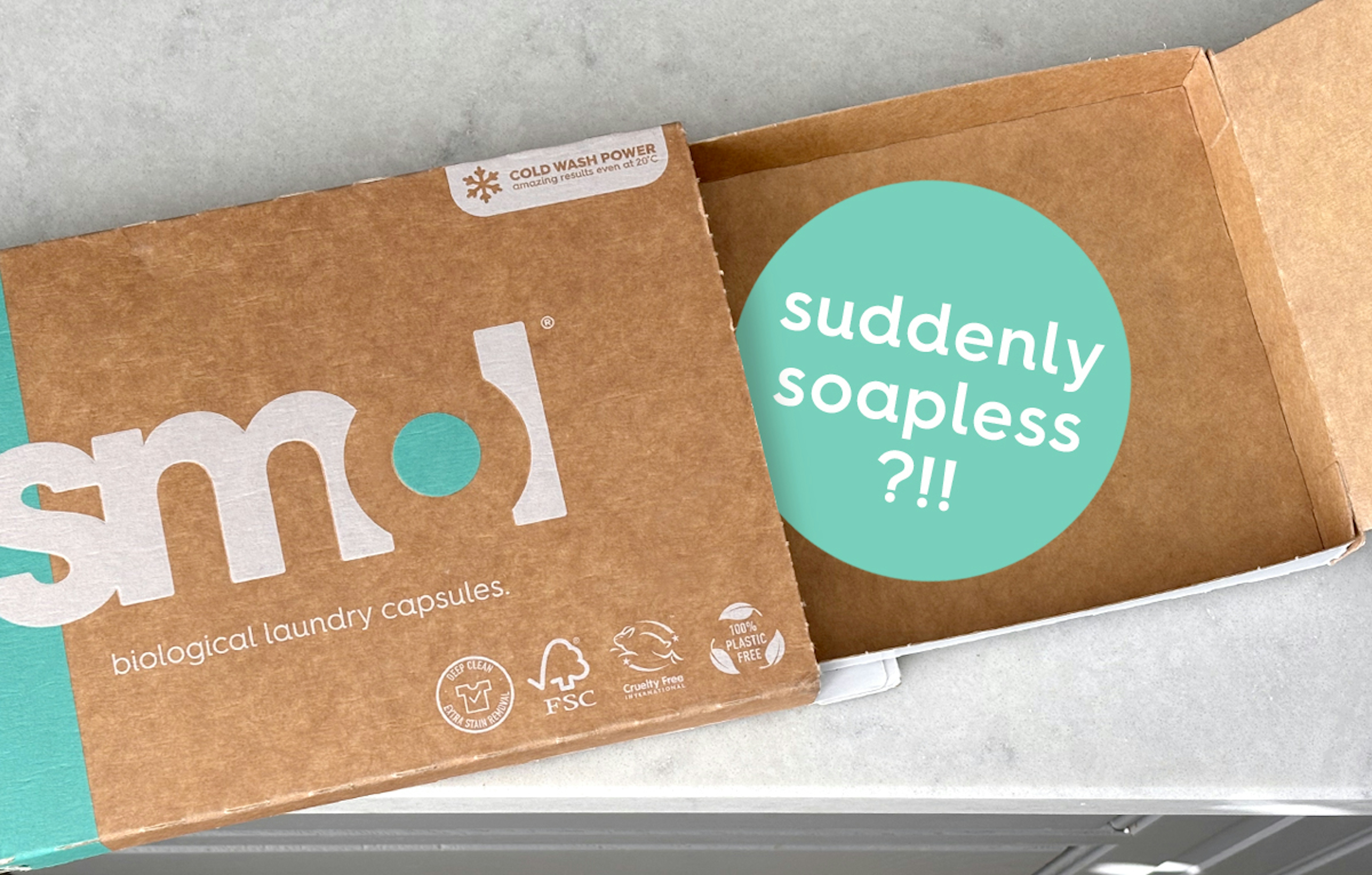 suddenly soapless