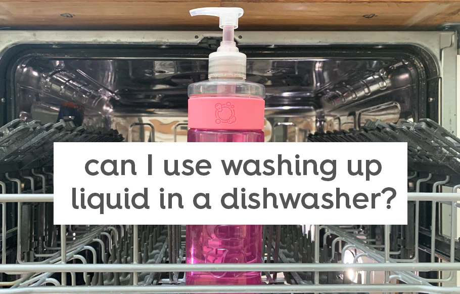 Can I Use Washing Up Liquid In Dishwasher