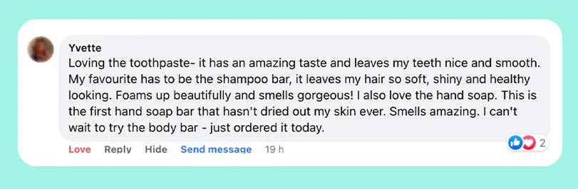 smol toothpaste testimonial