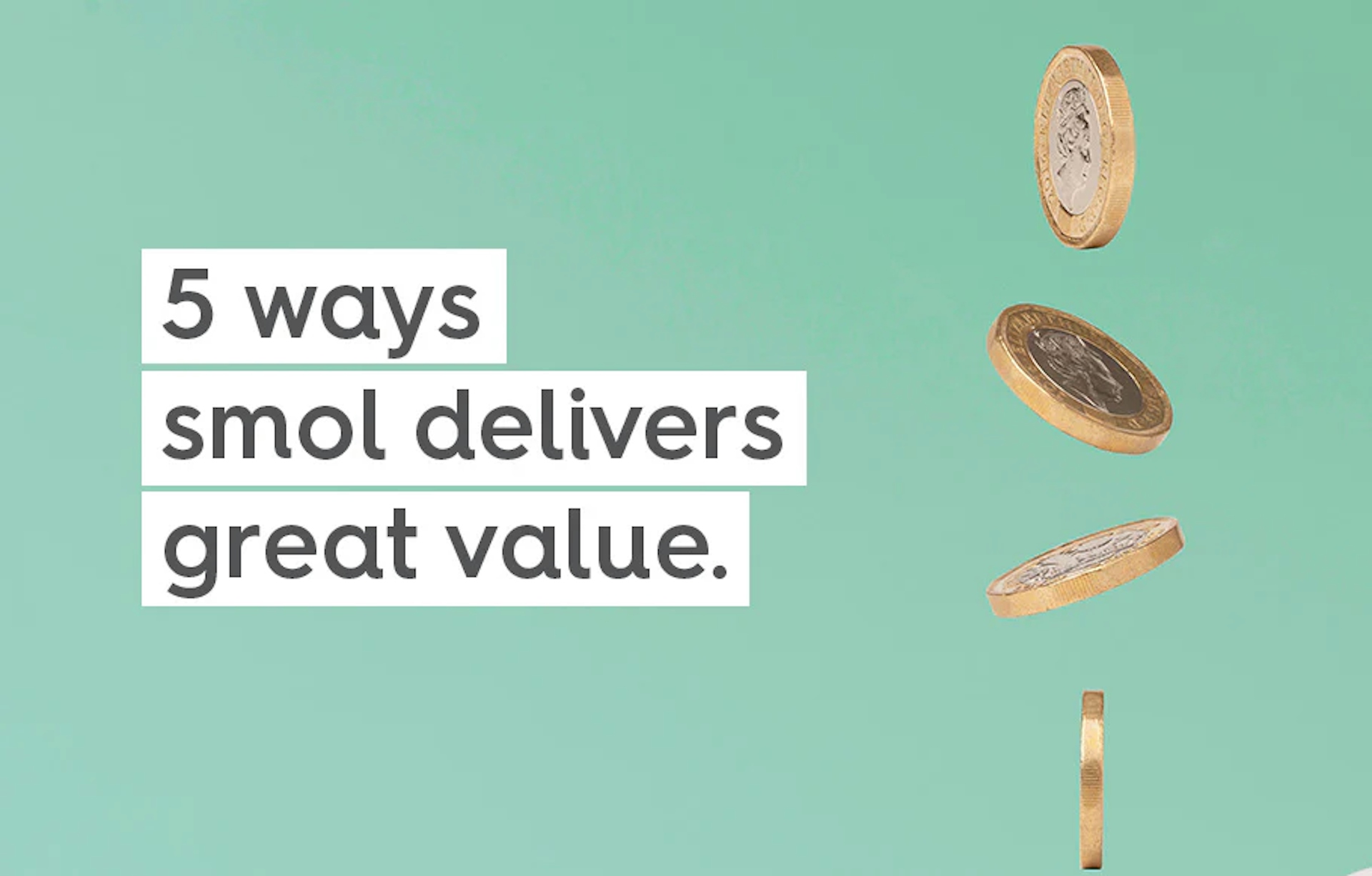5 ways smol delivers great value.