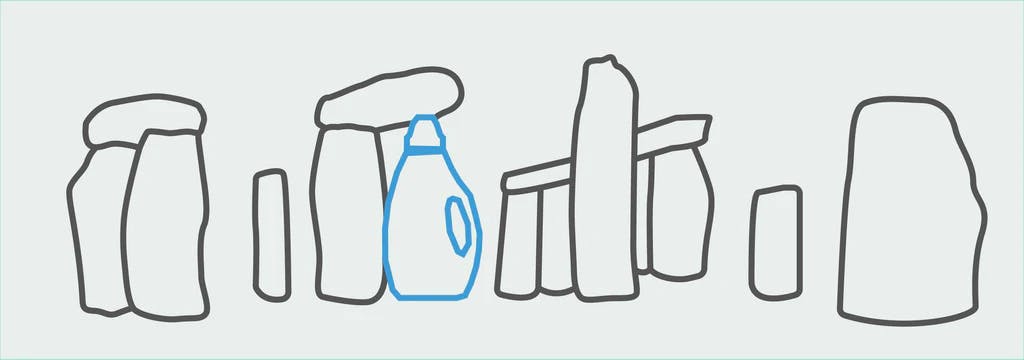 plastic stonehenge