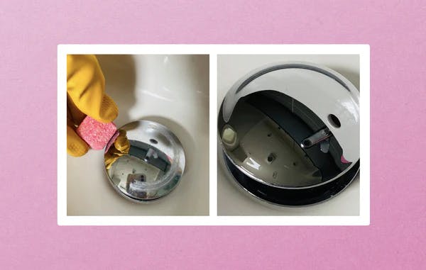sink plug cleaning