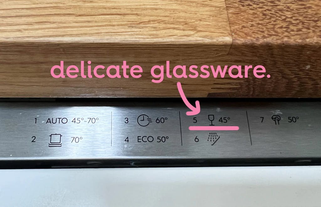delicate glass cycle