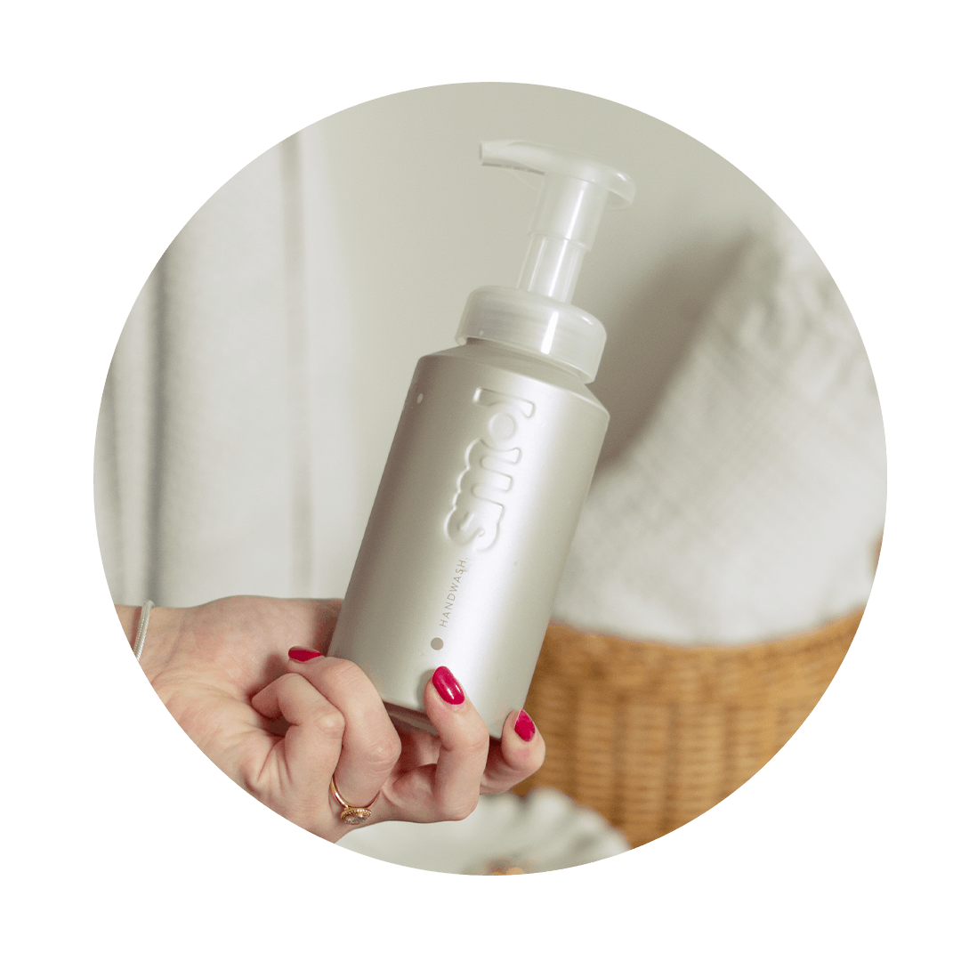 honey aluminium handwash bottle