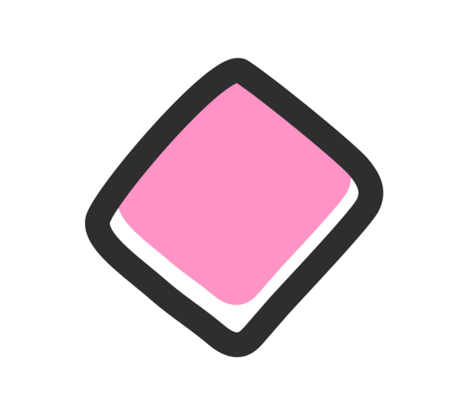 pink dishwash tablet icon