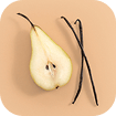 a pear and vanilla