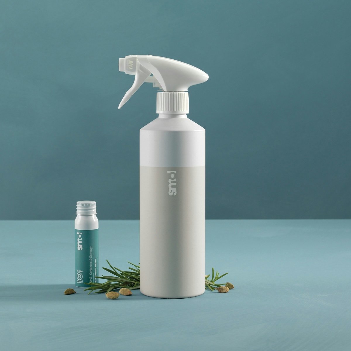 Bathroom reset bottle and refill